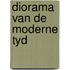 Diorama van de moderne tyd