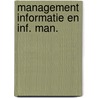 Management informatie en inf. man. door Tieleman