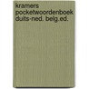 Kramers pocketwoordenboek duits-ned. belg.ed. door Onbekend