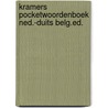 Kramers pocketwoordenboek ned.-duits belg.ed. door Onbekend