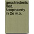 Geschiedenis ned. koopvaardy in 2e w.o.