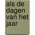 Als de dagen van het jaar
