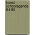 Kunst schoolagenda 84-85