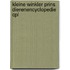 Kleine winkler prins dierenencyclopedie cpl
