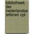 Bibliotheek der nederlandse letteren cpl