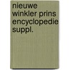 Nieuwe winkler prins encyclopedie suppl. door Onbekend