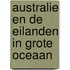 Australie en de eilanden in grote oceaan