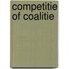 Competitie of coalitie door J. Miltenburg