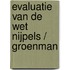 Evaluatie van de wet Nijpels / Groenman