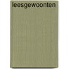 Leesgewoonten by W. Knulst