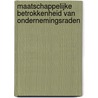 Maatschappelijke betrokkenheid van ondernemingsraden by D.J. Klein Hesselink