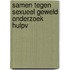Samen tegen sexueel geweld onderzoek hulpv