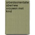 Arbeidsorientatie abw/rww vrouwen met kind