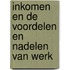 Inkomen en de voordelen en nadelen van werk