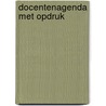 Docentenagenda met opdruk door Onbekend