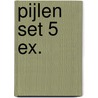 Pijlen set 5 ex. door Onbekend