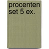 Procenten set 5 ex. by Unknown