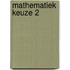 Mathematiek keuze 2