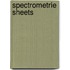 Spectrometrie sheets