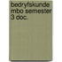 Bedryfskunde mbo semester 3 doc.