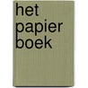 Het papier boek door Onbekend
