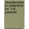 Veerdiensten in nederland inf. 114 piekerbl. door Onbekend