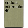 Ridders informatie 49 by Unknown