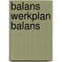 Balans werkplan balans