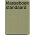 Klasseboek standaard