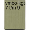 vmbo-KGT 7 t/m 9 door Onbekend