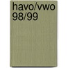 HAVO/VWO 98/99 door Onbekend