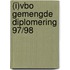 (i)Vbo gemengde diplomering 97/98