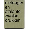 Meleager en atalante zwolse drukken door Schermer