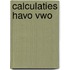 Calculaties havo vwo