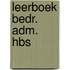Leerboek bedr. adm. hbs