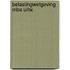 Belastingwetgeving mba uitw.