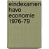 Eindexamen havo economie 1976-79
