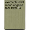 Examenbundel meao engelse taal 1979-84 door Leo Kessler