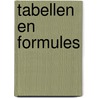 Tabellen en formules door Onbekend