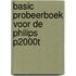 Basic probeerboek voor de philips p2000t