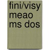Fini/visy meao ms dos door Kamphuis