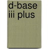 D-base III plus door Raats