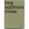 King solomons mines door Haggard