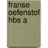 Franse oefenstof hbs a