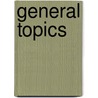 General topics by Michon