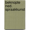 Beknopte ned. spraakkunst by Tinbergen