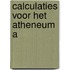 Calculaties voor het atheneum a