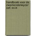 Handboek voor de zwemonderwyzer oef. ex.tr.