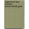 Algemene leer ziekten besch.landb.gew. door Oudman