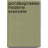 Grondbeginselen moderne economie